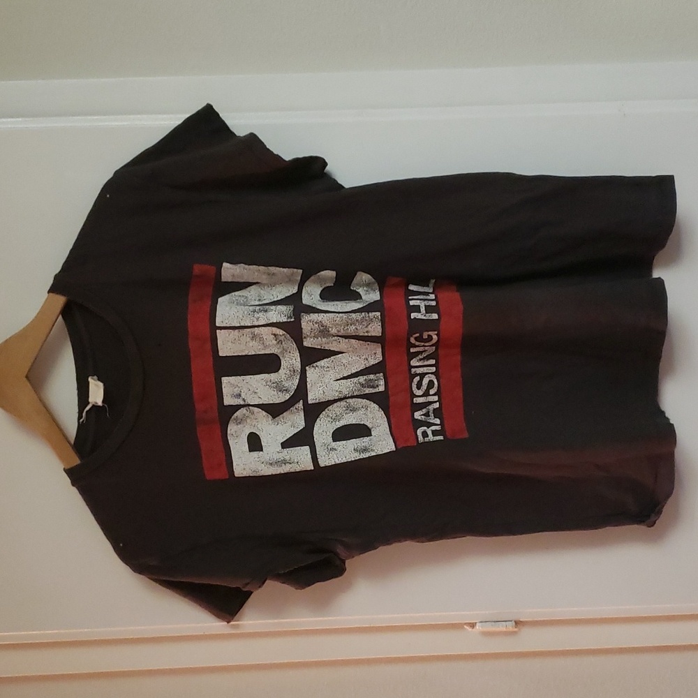 Vintage RUN DMC Raising Hell Tee t shirt size S.  Brand/Made Worn